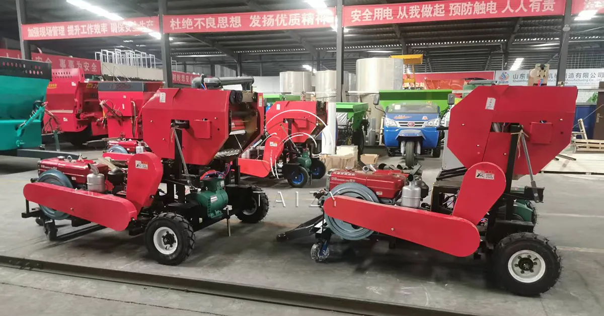 TZ-55-52 silage bale making machine used in Namibia to boost fodder efficiency